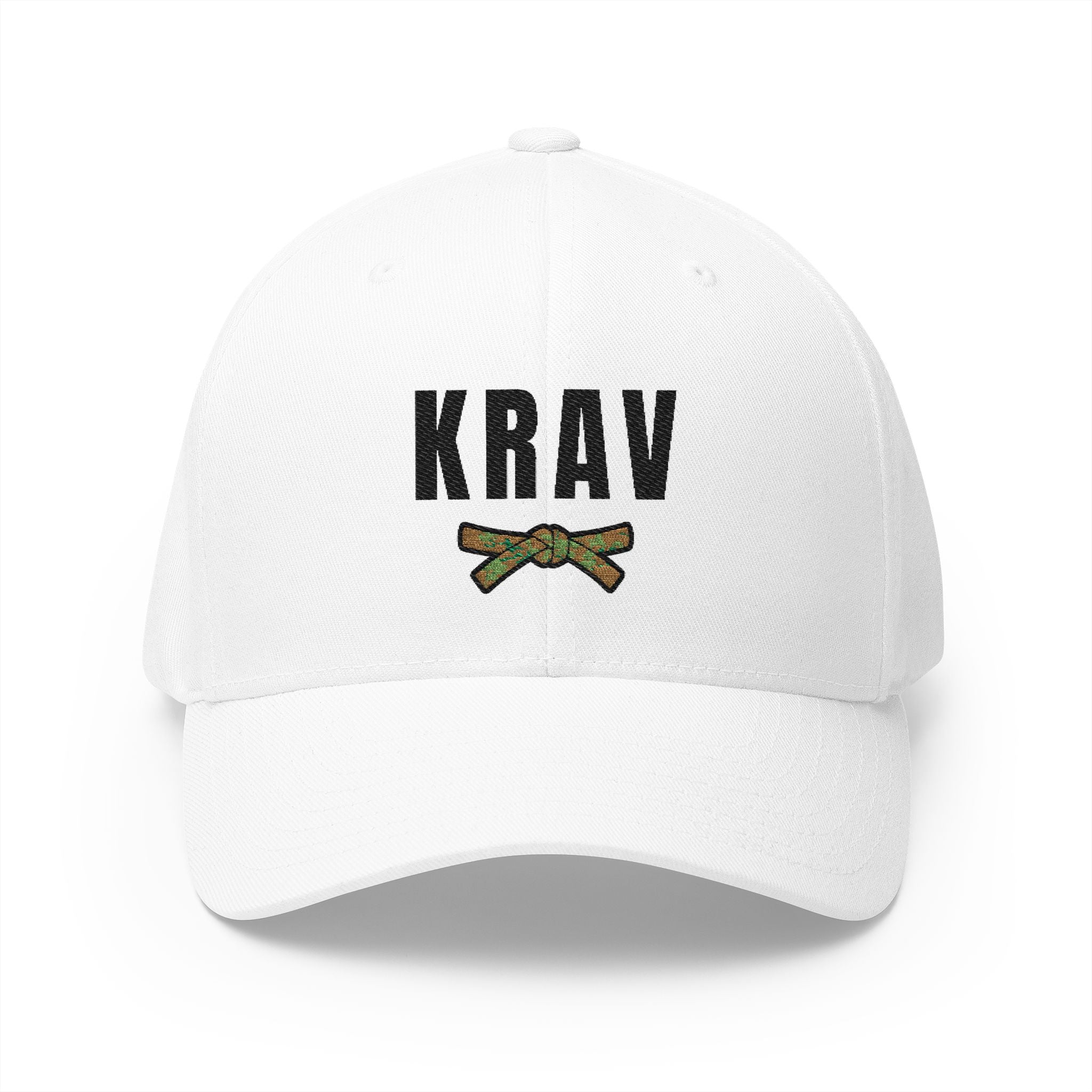 Krav Maga Camo Belt Cap | KRAV Light Theme | Embroidered