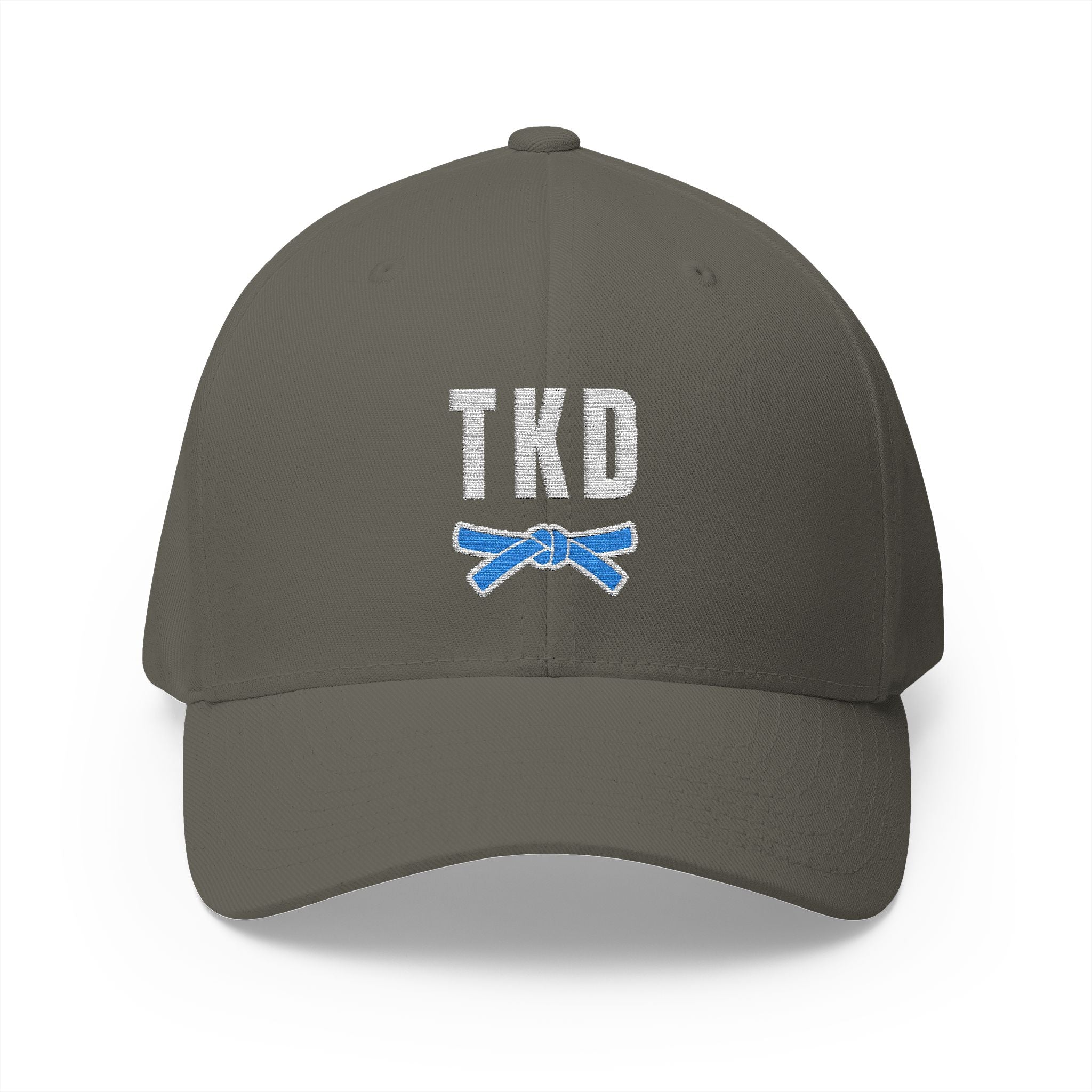 Taekwondo Blue Belt Cap | TKD Dark Theme | Embroidered