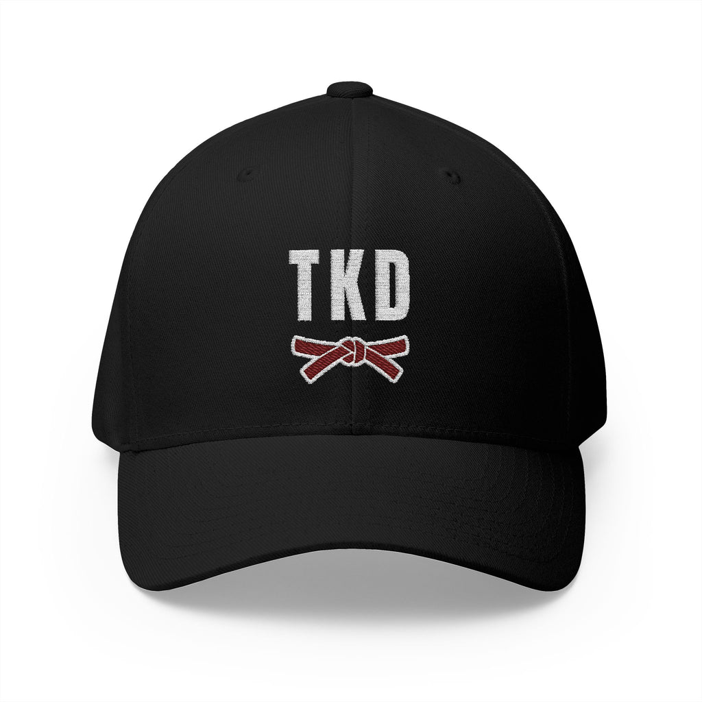 Taekwondo Brown Belt Cap | TKD Dark Theme | Embroidered