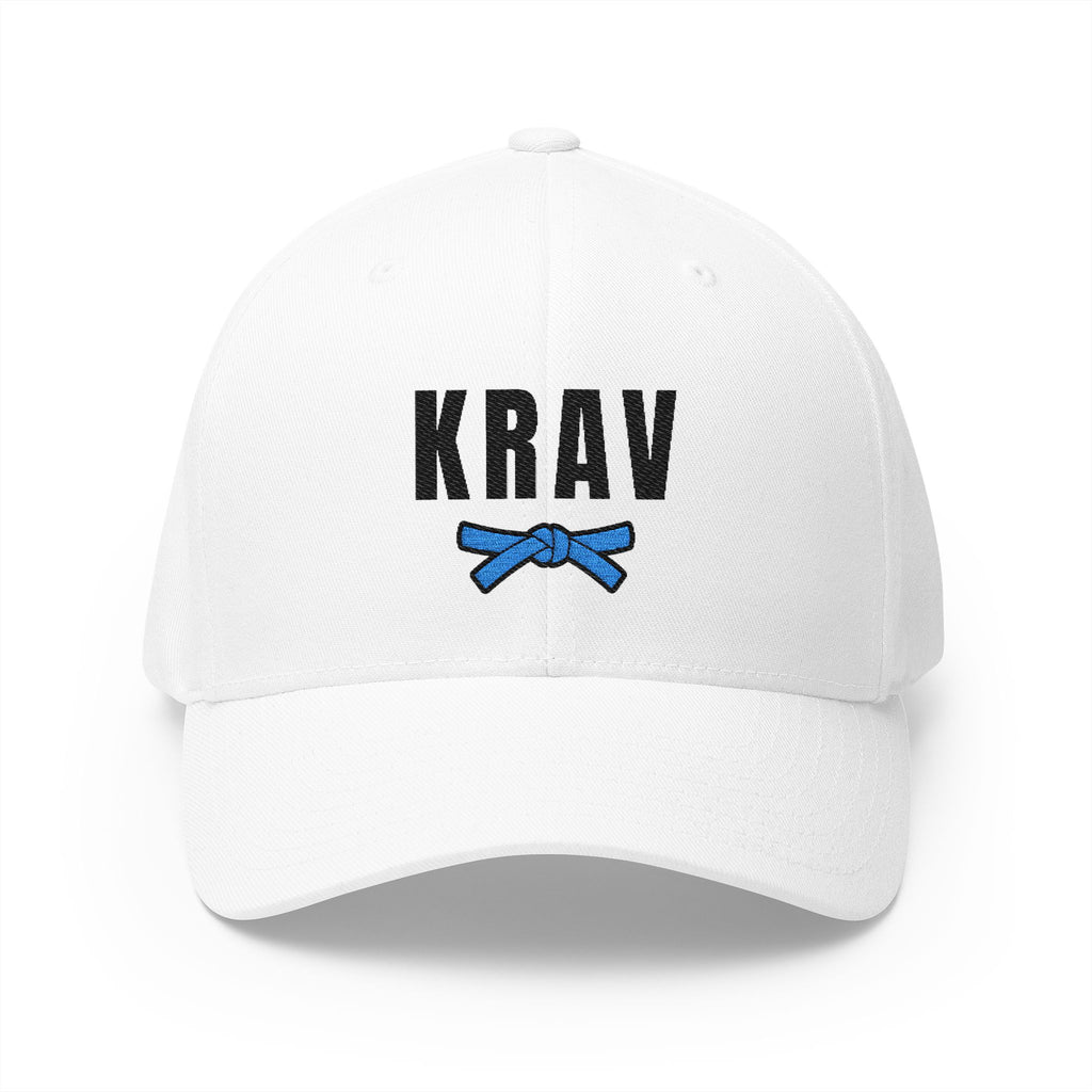 Krav Maga Blue Belt Cap | KRAV Light Theme | Embroidered