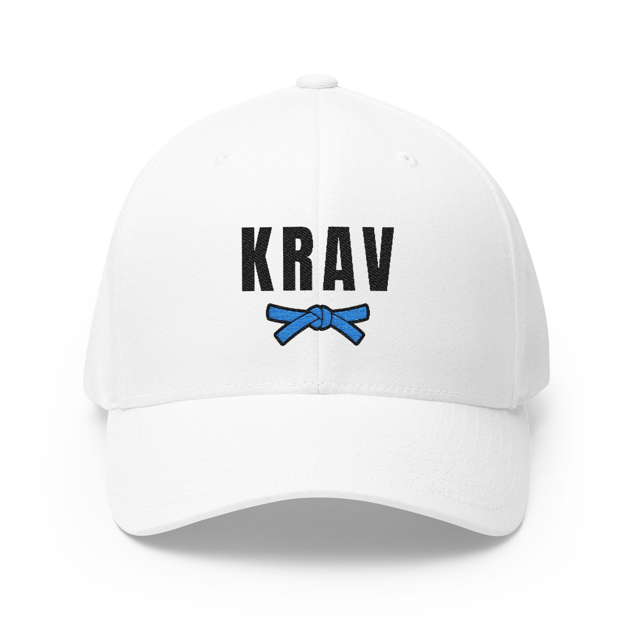 Krav Maga Blue Belt Cap | KRAV Light Theme | Embroidered