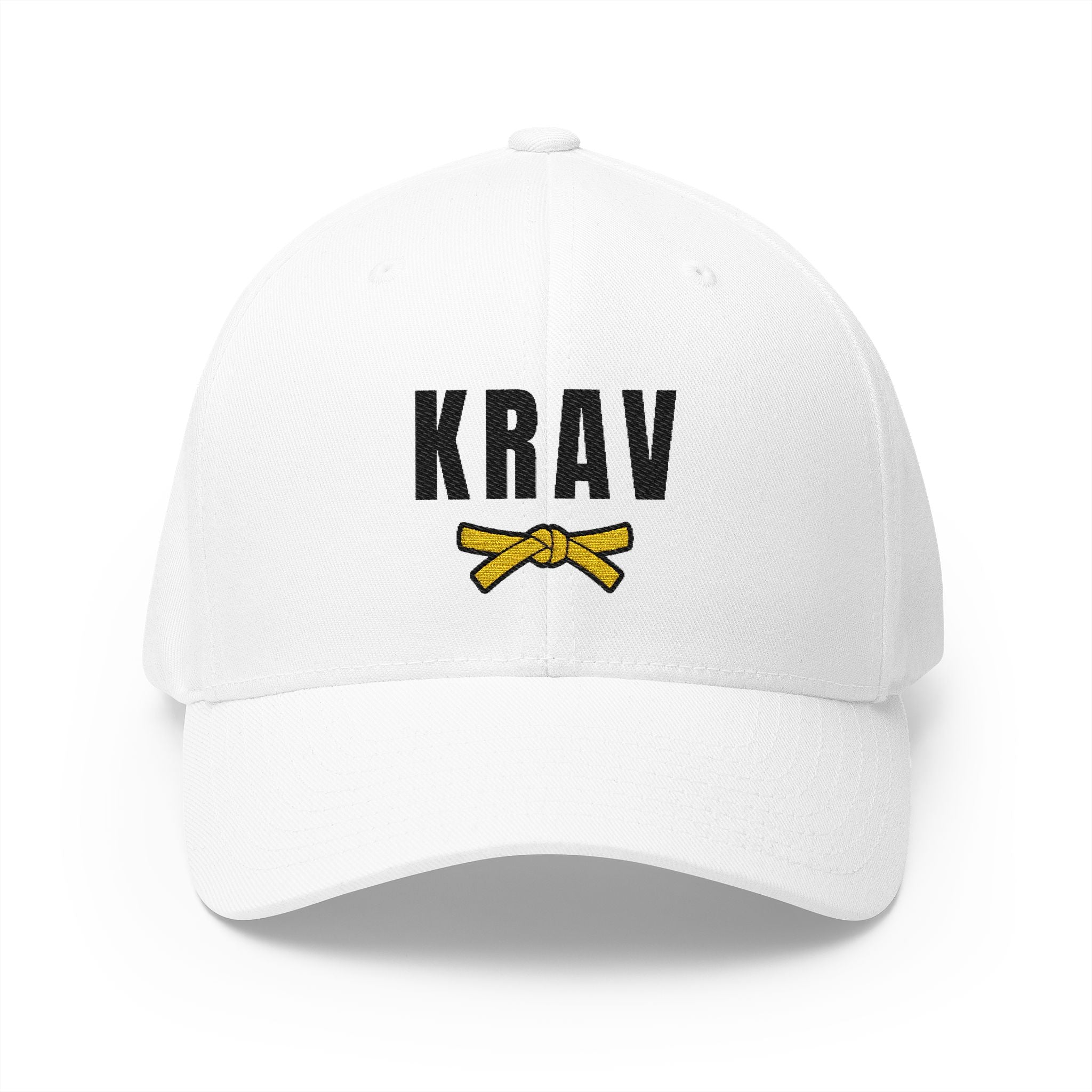 Krav Maga Yellow Belt Cap | KRAV Light Theme | Embroidered