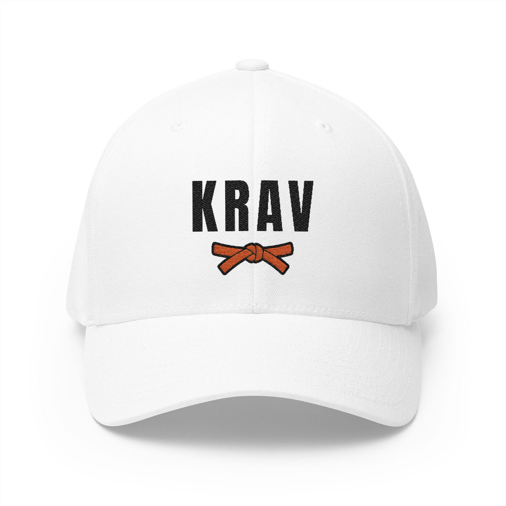Krav Maga Orange Belt Cap | KRAV Light Theme | Embroidered