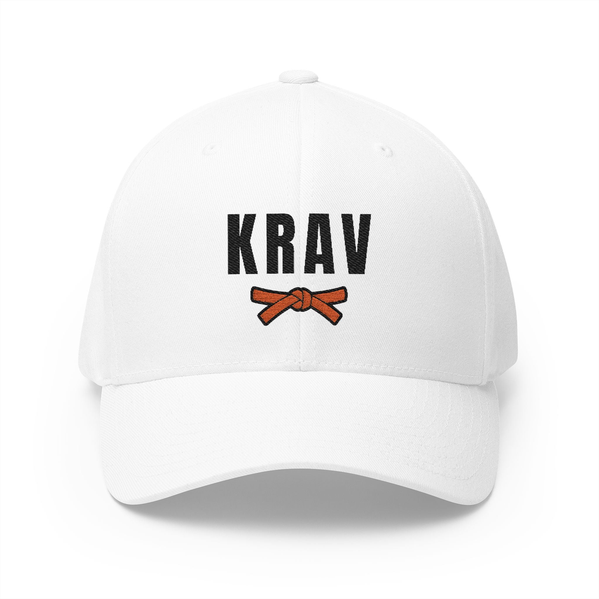 Krav Maga Orange Belt Cap | KRAV Light Theme | Embroidered