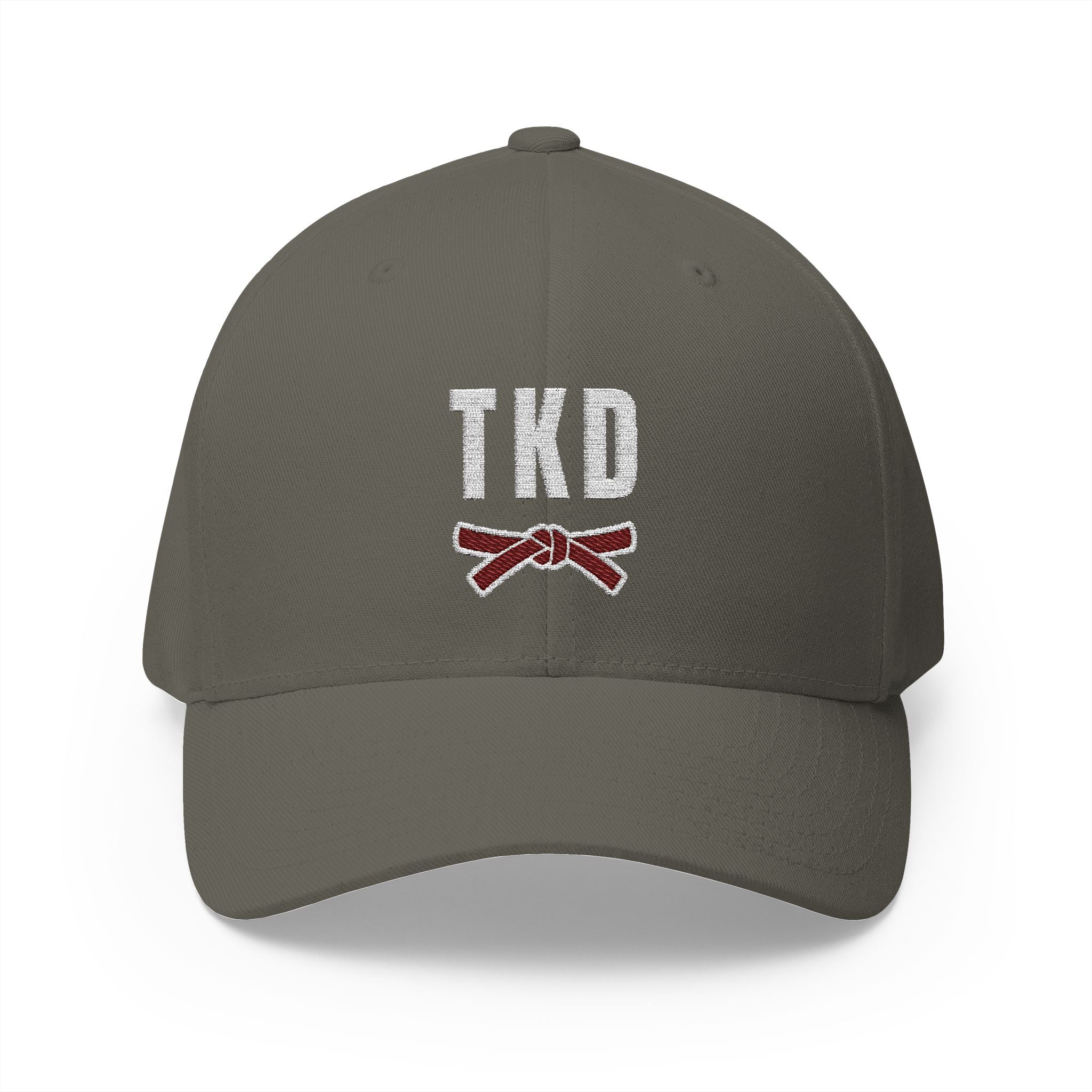 Taekwondo Brown Belt Cap | TKD Dark Theme | Embroidered