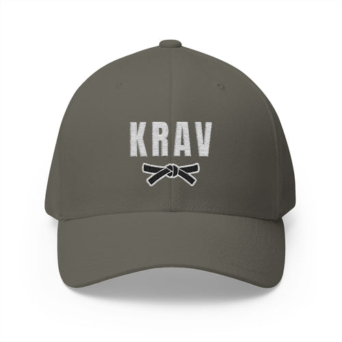 Krav Maga Black Belt Cap | KRAV Dark Theme | Embroidered