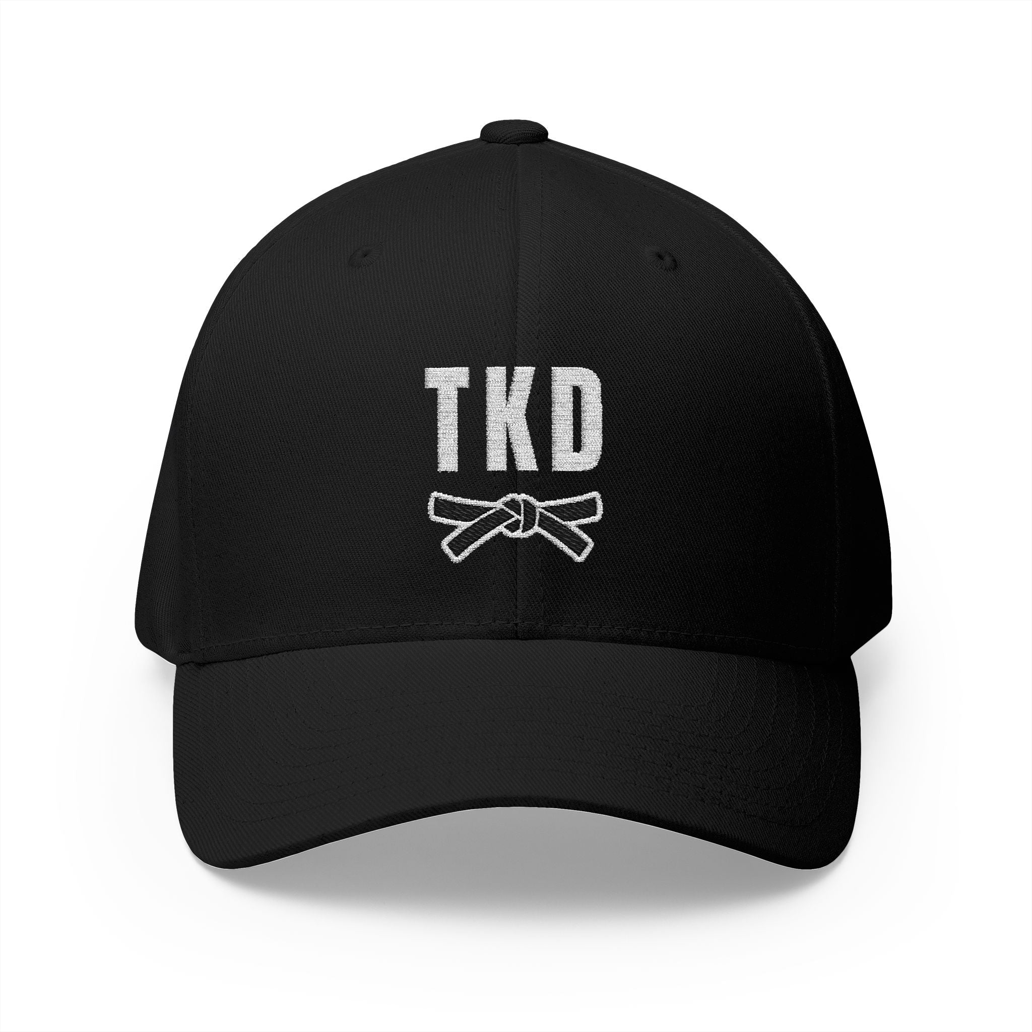 Taekwondo Black Belt Cap | TKD Dark Theme | Embroidered