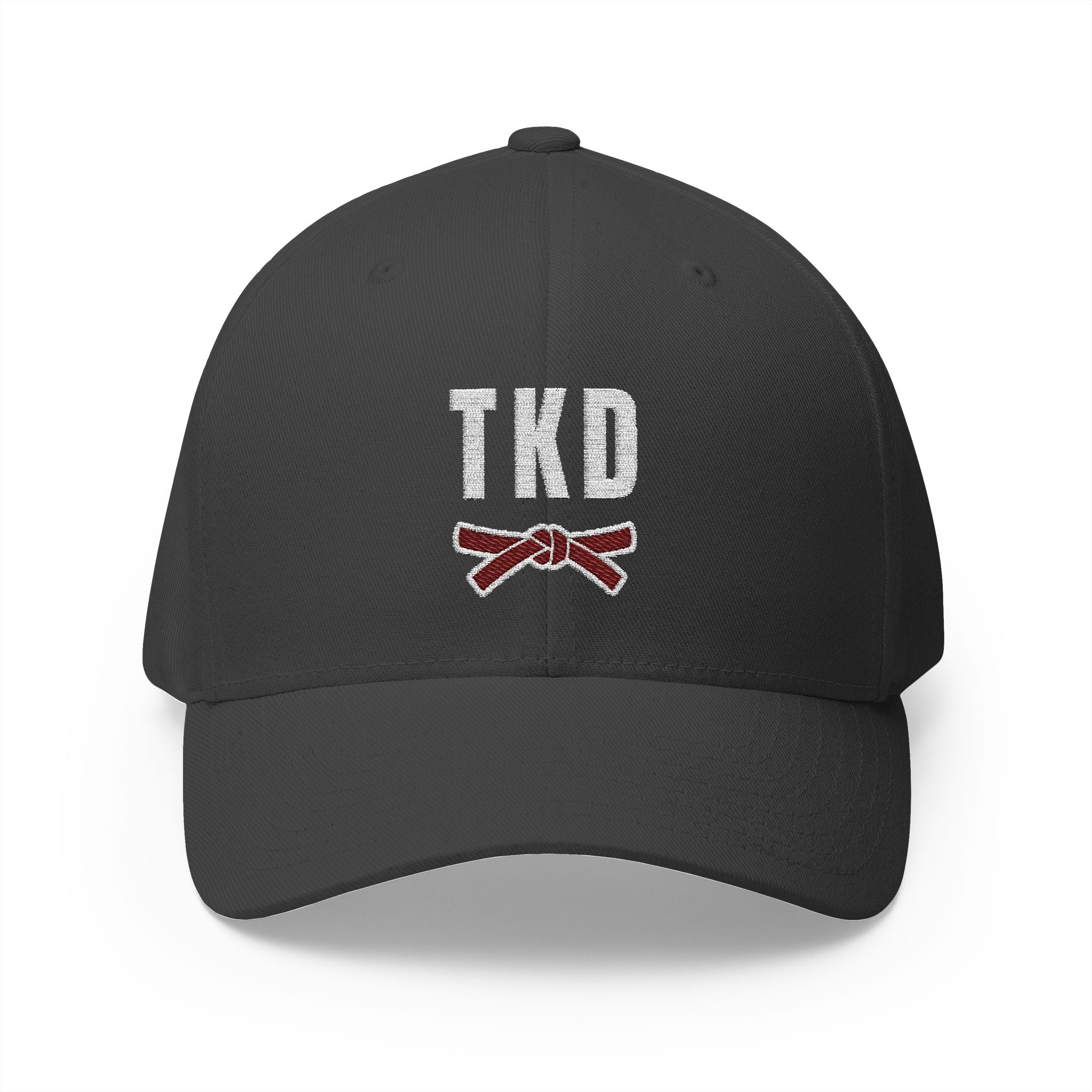 Taekwondo Brown Belt Cap | TKD Dark Theme | Embroidered