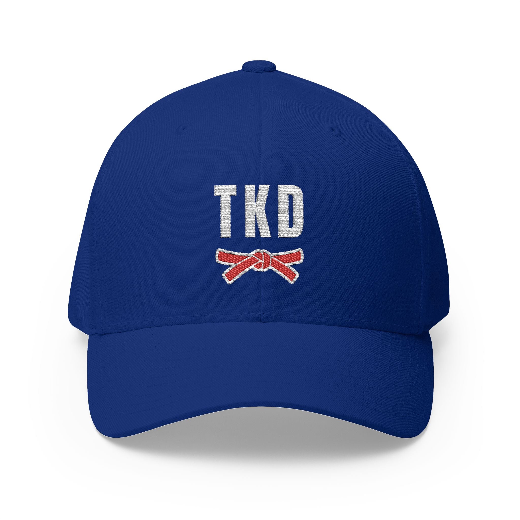 Taekwondo Red Belt Cap | TKD Dark Theme | Embroidered
